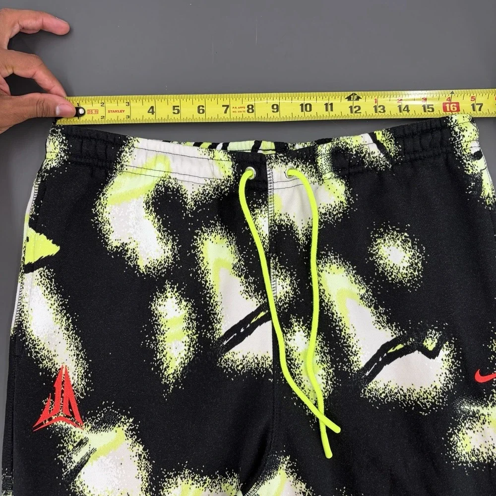 Nike Jordan JA Club Fleece Basketball Joggers Volt Men's Size L Tall HV3382-702